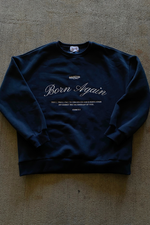 BORN AGAIN PULLOVER IN NAVY