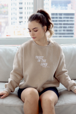 TRUST PULLOVER IN FRENCH VANILLA (SAMPLE SALE)