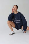 BORN AGAIN PULLOVER IN NAVY