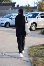 THE DEUTERONOMY JOGGER IN NOIR (PREORDER)