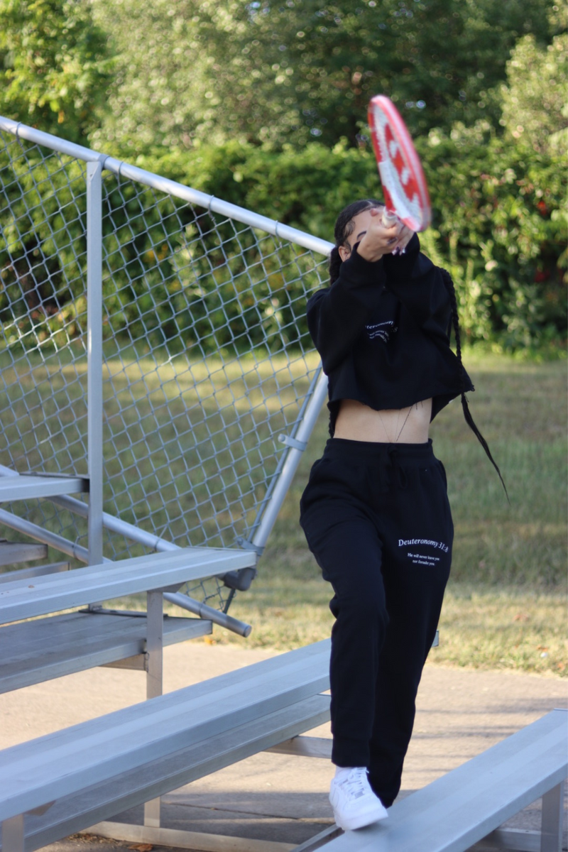 THE DEUTERONOMY JOGGER IN NOIR (PREORDER)