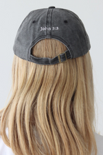 BORN AGAIN HAT IN VINTAGE BLACK