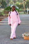 Jesus Saves Sweatpant in Rose (PREORDER SHIPS IN 4-6 WEEKS)