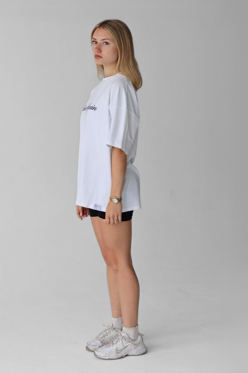 BORN AGAIN TEE IN WHITE